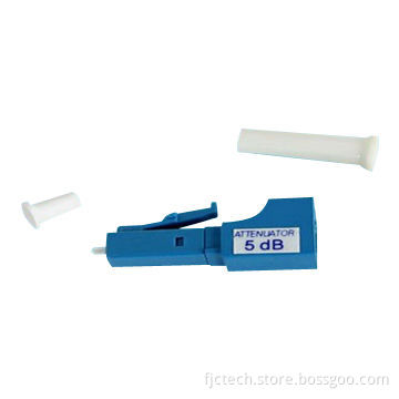 LC Fiber-optic Attenuator, Easy to Install